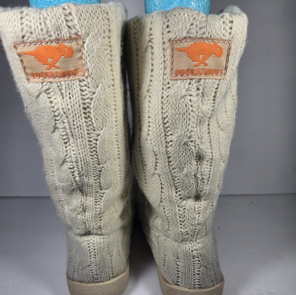 Rocket Dog Knit Winter Boot Women's size 7.5 - Picture 3 of 7